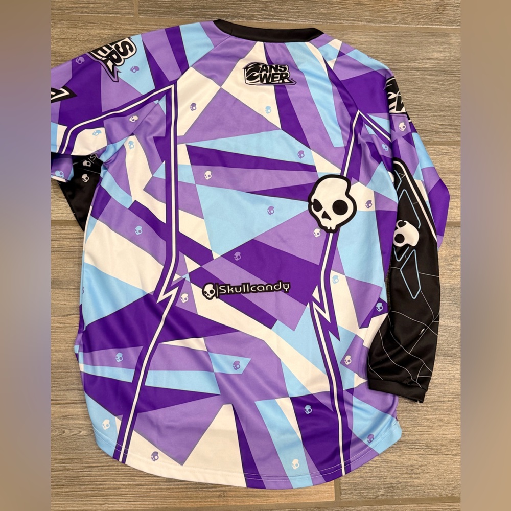 Answer Racing Skullcandy motocross jersey. - Picture 2 of 4
